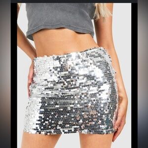 Sequin skirt